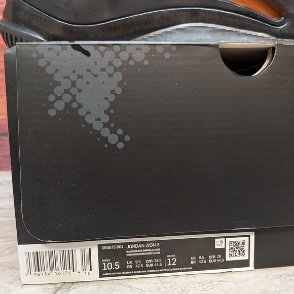 Nike Jordan Zion 3 Men\'s 10.5 Sanctuary Shoes PE Limited 275 of 500 DR0675-001